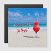 Carte magnétique du plaisir du soignant (Devant / Derrière)