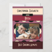 Carte magnétique du réfrigérateur bordeaux photo A (Recto)