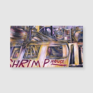 Carte Magnétique Eau.Né Mystère Viande, Israël