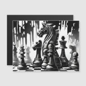 Carte Magnétique Échecs 1024 (Devant / Derrière)