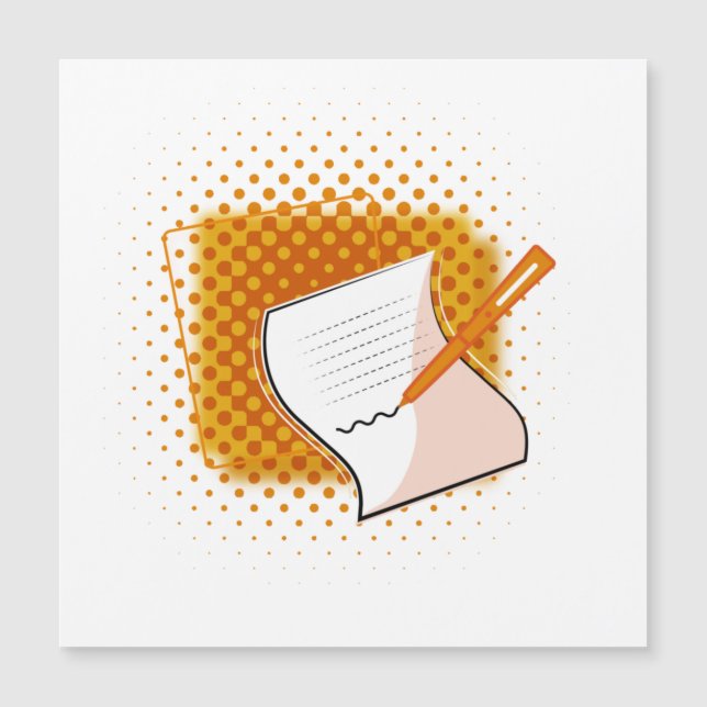 Carte Magnétique Écriture Lover (Devant)