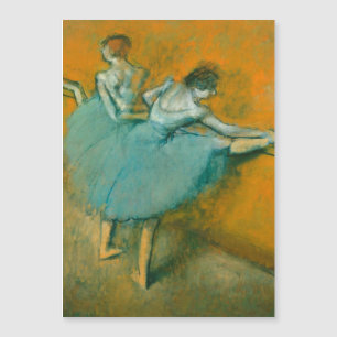 Carte Magnétique Edgar Degas Danseuses à la barre Impression : Art