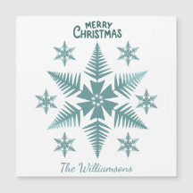 Editable Snowflake Christmas/Holiday