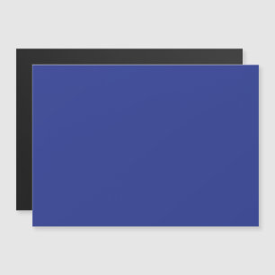 Carte Magnétique Élégance des Fêtes Royale Bleue