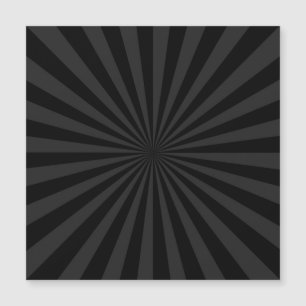 Carte Magnétique Élégant noir et charbon Personnaliser de combustio