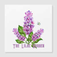 Élégante branche lilas aquarelle
