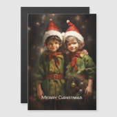 Carte Magnétique Elf Bestie Friends (Devant / Derrière)