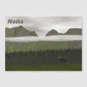 Carte Magnétique Emerald Alaska (Devant)