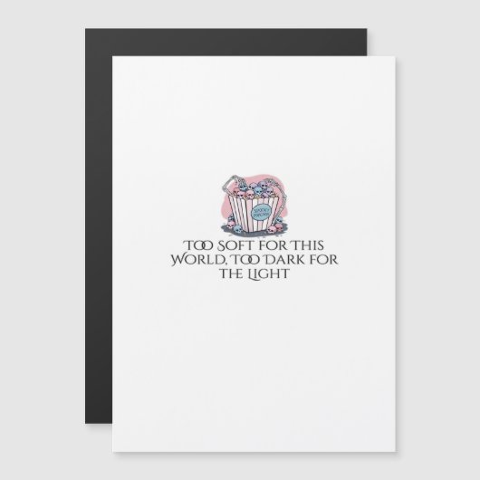 Carte Magnétique Encre de Whimsigoth - Forêts mystiques, lunes et m (Devant / Derrière)