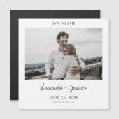 Carte Magnétique Enregistrer l'aimant de date avec photo (Devant / Derrière)