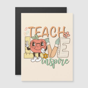 Carte Magnétique Enseigner l'inspiration de l'amour - fournitures s