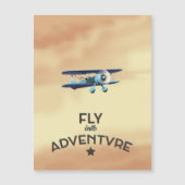 Carte Magnétique Envolez-vous dans l'aventure (Devant)
