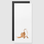 Carte Magnétique Épingler le renard (Devant / Derrière)