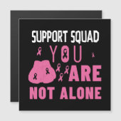 Carte Magnétique Équipe de soutien Vous n'êtes pas seul (Devant / Derrière)