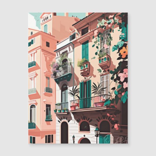 Carte Magnétique Espagne Barcelone (Devant)