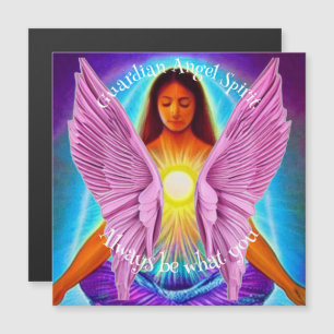 Carte Magnétique Esprit Angel Gardien