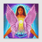 Carte Magnétique Esprit Angel Gardien (Devant)