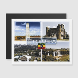 Carte Magnétique Ethiopie - Mosaic -