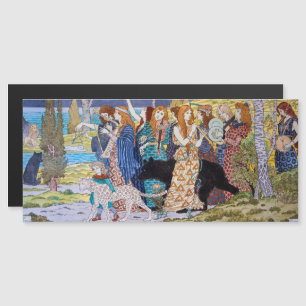 Carte Magnétique Eugene Grasset - Panneau Décoratif Harmonie