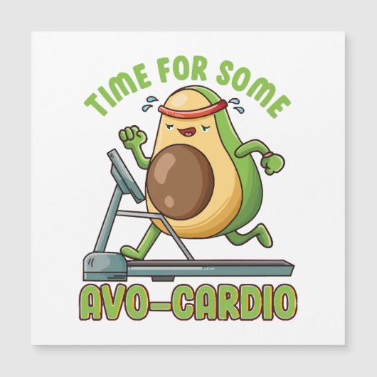 Carte Magnétique Exercice d'entraînement Drôle Humour Citations (Devant)