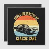 Carte Magnétique Facilement Distrait Par Les Voitures Classiques (Devant / Derrière)