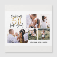 Faire 50 beau anniversaire multi photo vacances c