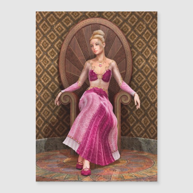 Carte Magnétique Fairytale Princess (Devant)