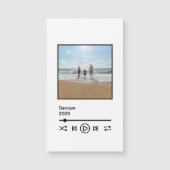 Carte Magnétique Family Vacation Memory Music Controls mp3 Buttons (Devant)