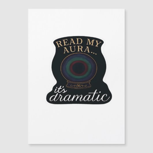 Carte Magnétique Fantaisie gothique – Forêts mystiques, lunes et ma (Devant)