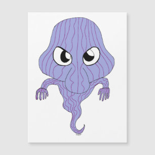 Carte Magnétique fantôme de style Chibi