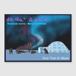 Carte Magnétique Far North Christmas - Kuvianak Innovia