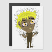 Carte Magnétique Farty Fingers Chibi (Devant / Derrière)