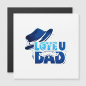 Carte Magnétique father's day (Devant / Derrière)