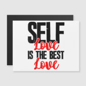 Carte Magnétique Femmes Chemises D'Autonomisation - L'Amour De Soi  (Devant / Derrière)