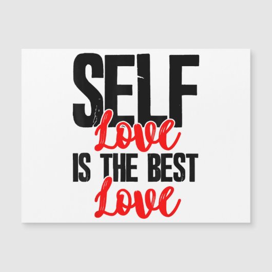 Carte Magnétique Femmes Chemises D'Autonomisation - L'Amour De Soi  (Devant)