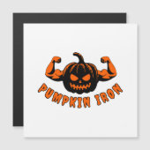 Carte Magnétique Fer citrouille (Devant / Derrière)