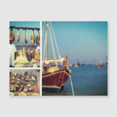 Carte Magnétique Festival Dhow - Qatar (Devant)
