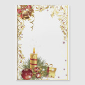 Carte Magnétique Festive Splendor : Unwrap the Magic of Christmas J (Devant)