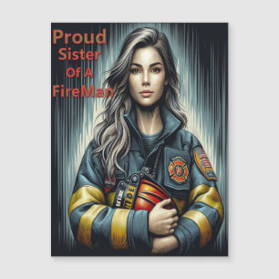 Carte Magnétique Fière Soeur D'Une Robotique De Lutte Contre Les Fe