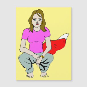 Carte Magnétique fille foy