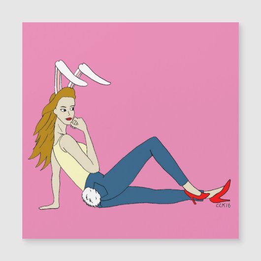 Carte Magnétique fillette (Devant)