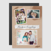 Carte magnétique fine (Devant / Derrière)