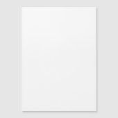 Carte magnétique fine (Devant)