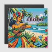 Carte magnétique fine (Devant / Derrière)