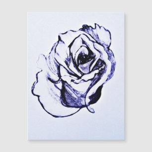 Carte Magnétique Fleur