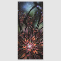 Fleur imaginaire fractale douce et tendresse
