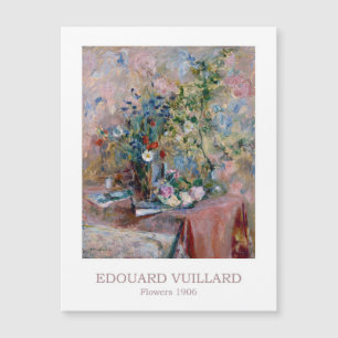 Carte Magnétique Fleurs 1906 par Edouard Vuillard