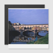 Carte Magnétique Florence Toscane Italie (Devant / Derrière)