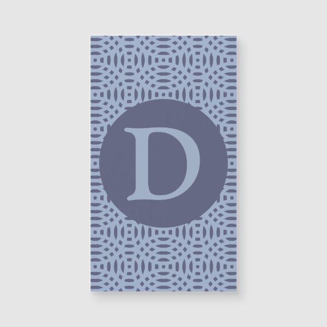 Carte Magnétique formes circulaires motif transparent (Devant)