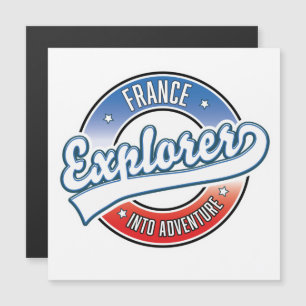 Carte Magnétique France explorateur dans l'aventure